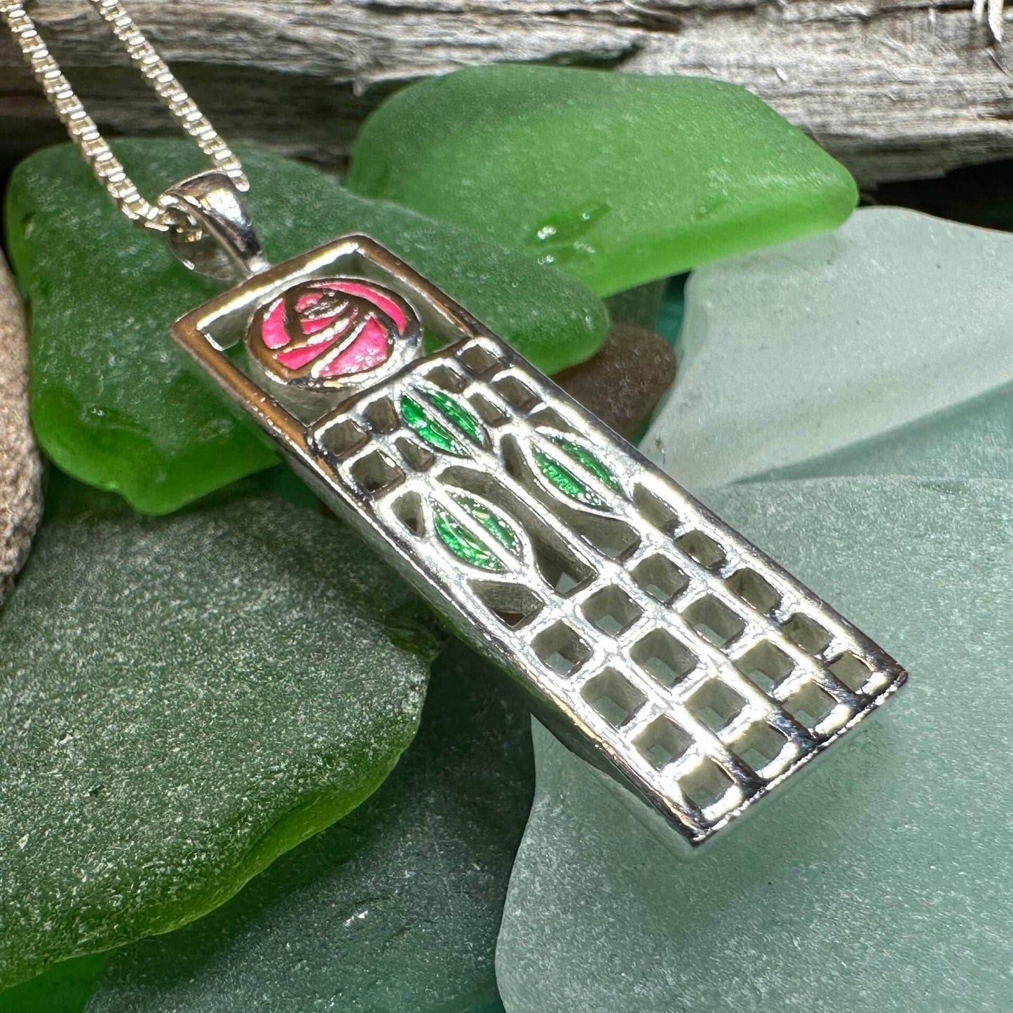 Rossana Mackintosh Rose Necklace - 18