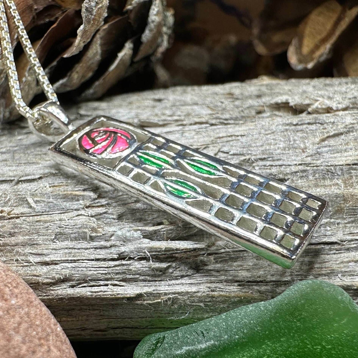 Rossana Mackintosh Rose Necklace - 18