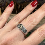 Reeve Triple Spiral Ring