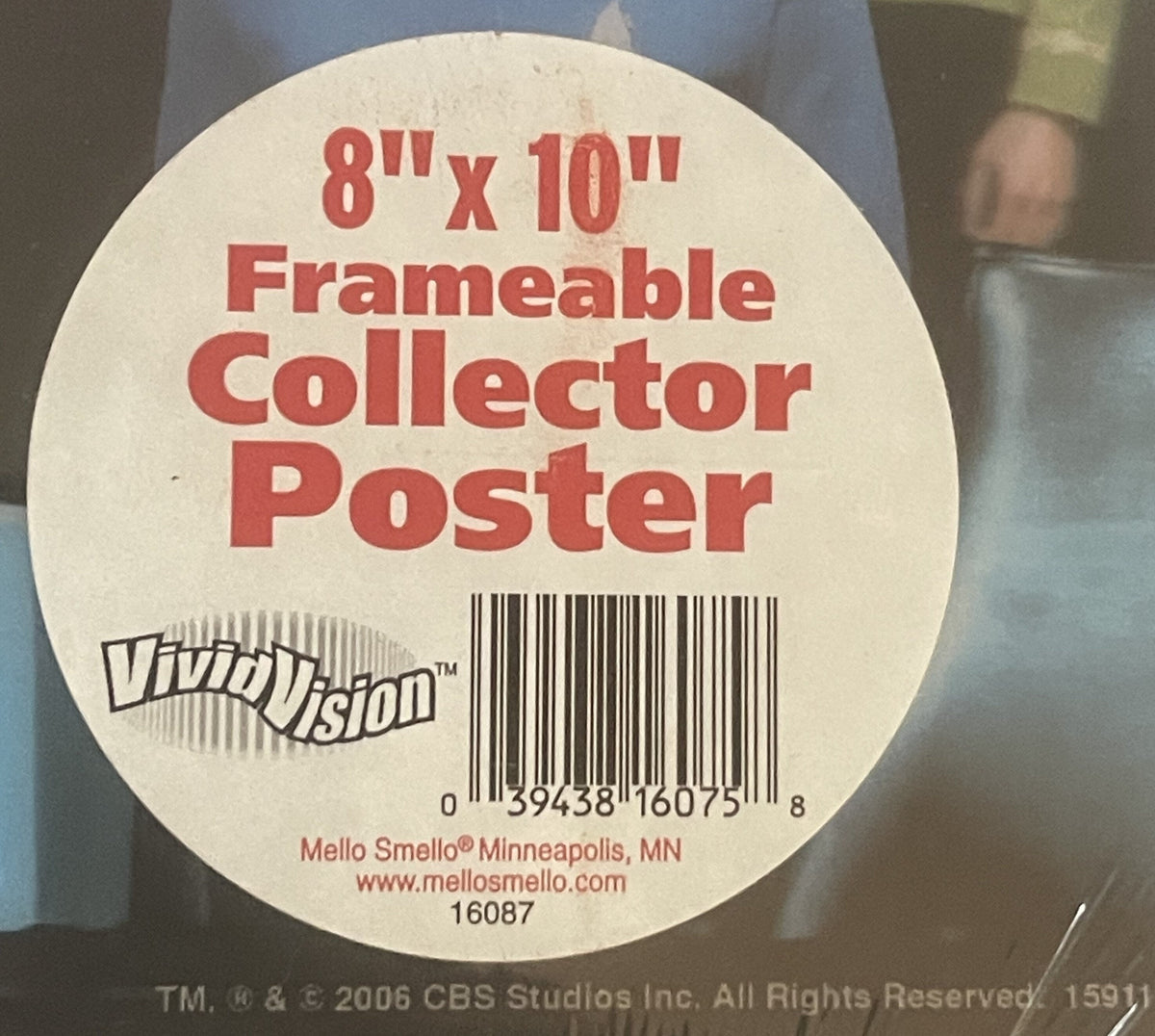 Retro Star Trek 40th Anniversary 3D Collector Poster 🖖 Sealed 2006 VividVision NOS