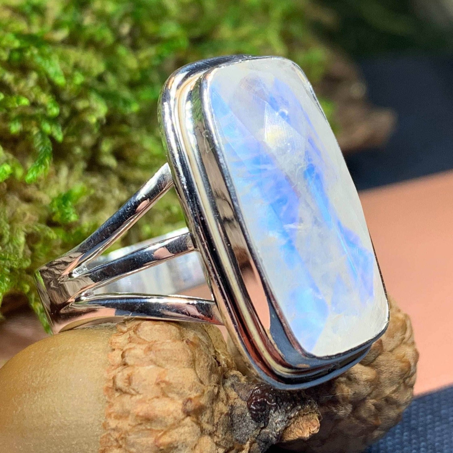 Celtic Dream Moonstone Ring - 5