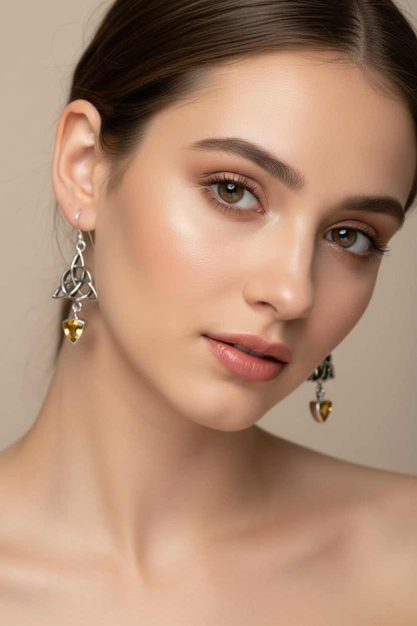 Torrina Trinity Knot Earrings