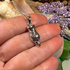 Celtic Cat Necklace