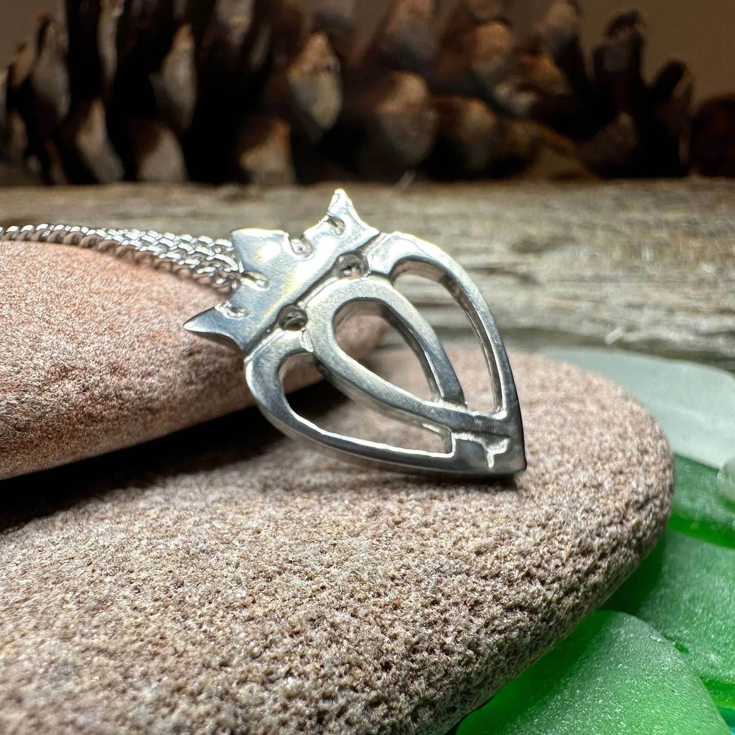 Two Hearts Luckenbooth Necklace - 