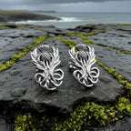 Heritage Thistle Post Earrings