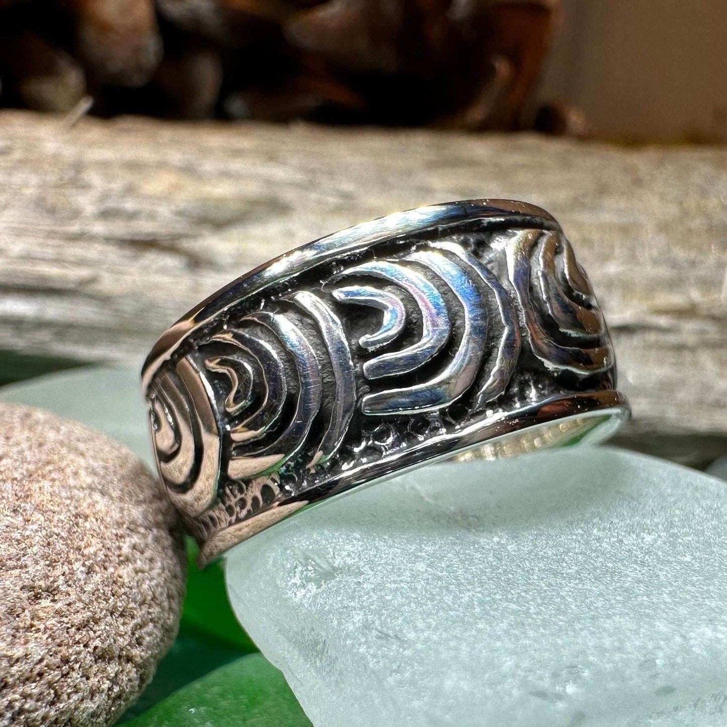 Thorvald Celtic Dragon Ring - 6