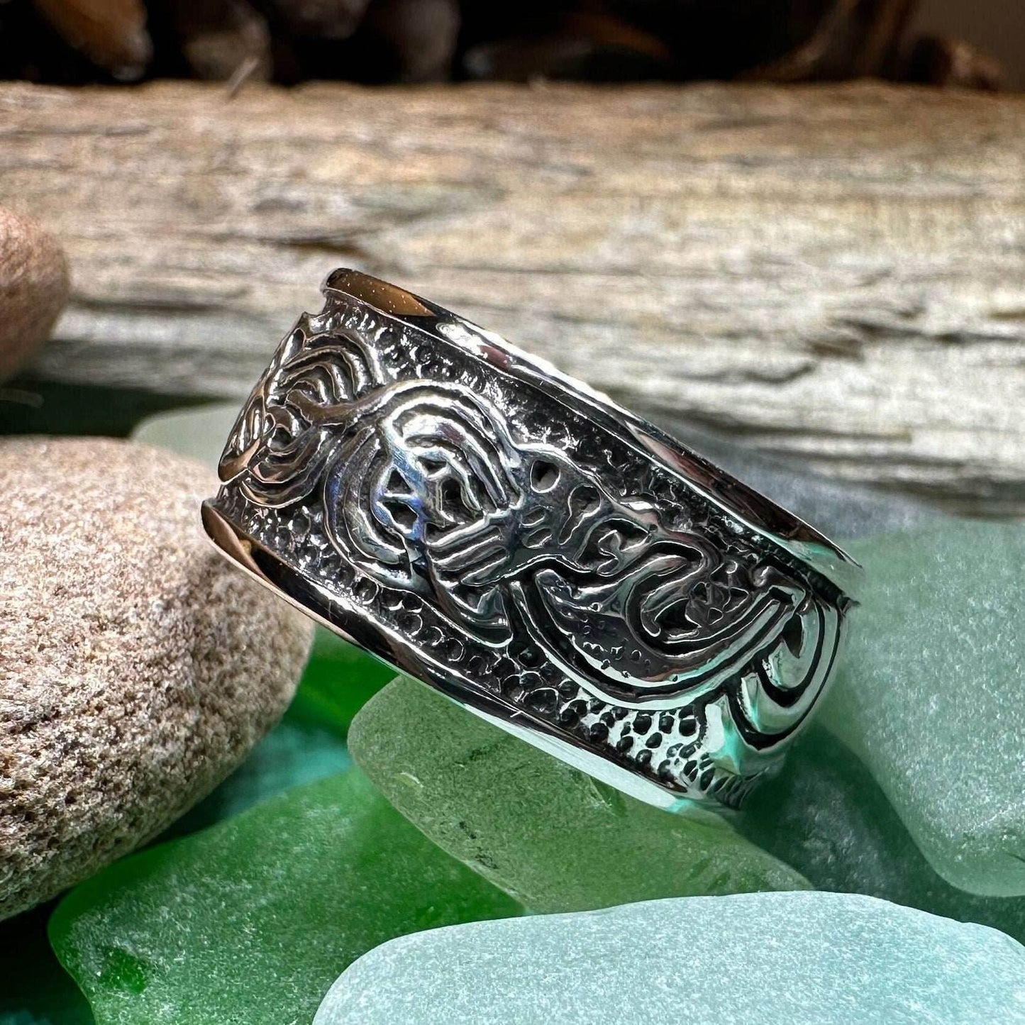 Thorvald Celtic Dragon Ring - 6