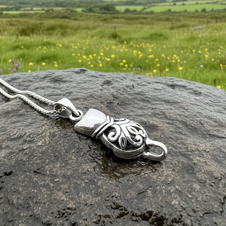 Celtic Cat Necklace