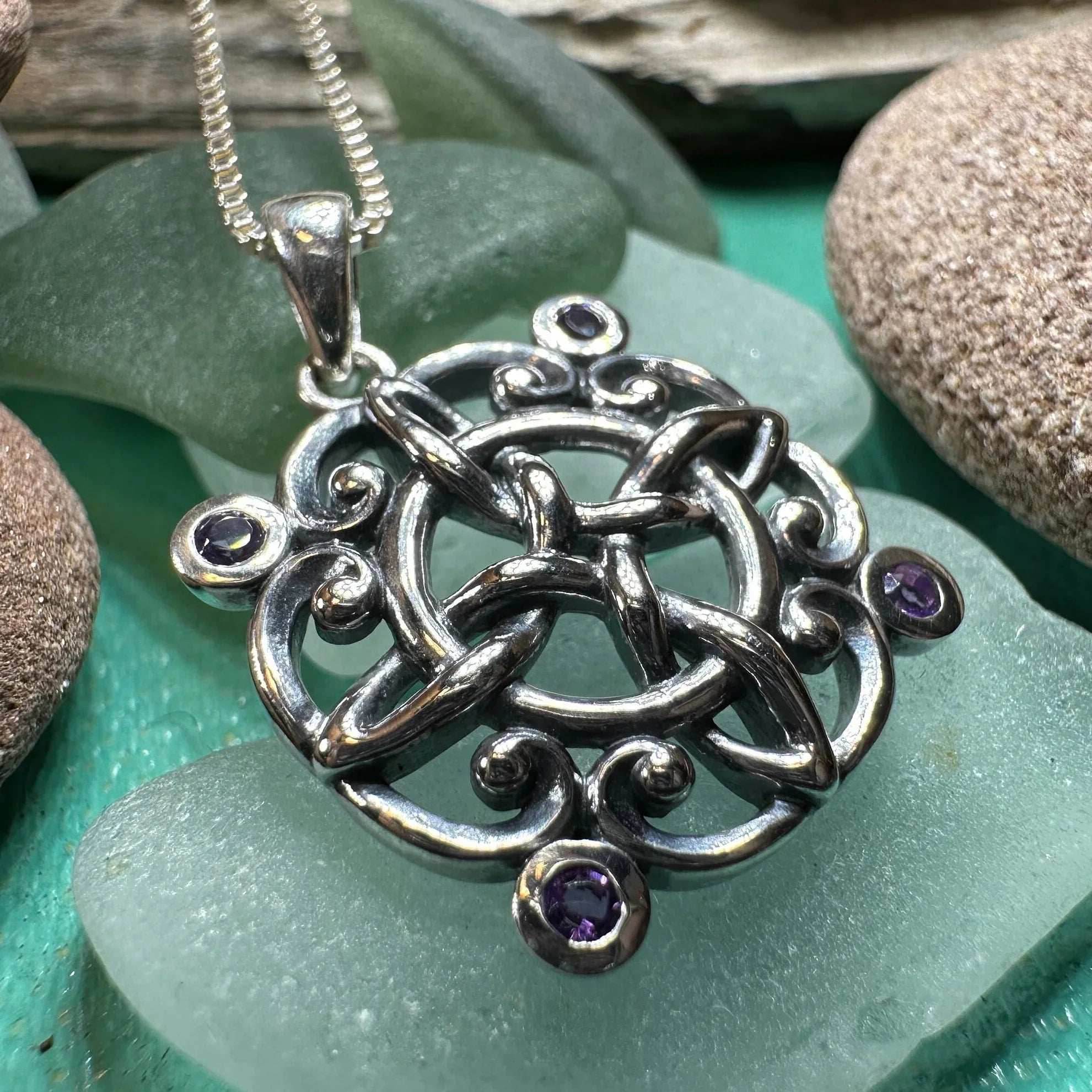 Katie Celtic Knot Necklace - 