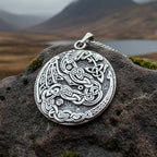 Skoll Celtic Dragon Necklace