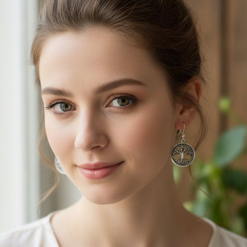 Brielle Tree of Life Earrings