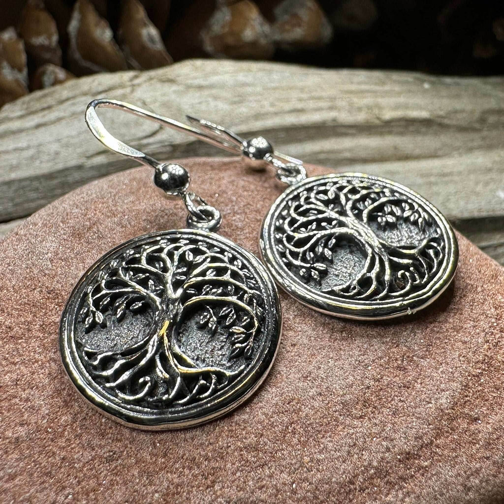 Brielle Tree of Life Earrings - 