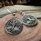 Brielle Tree of Life Earrings - 