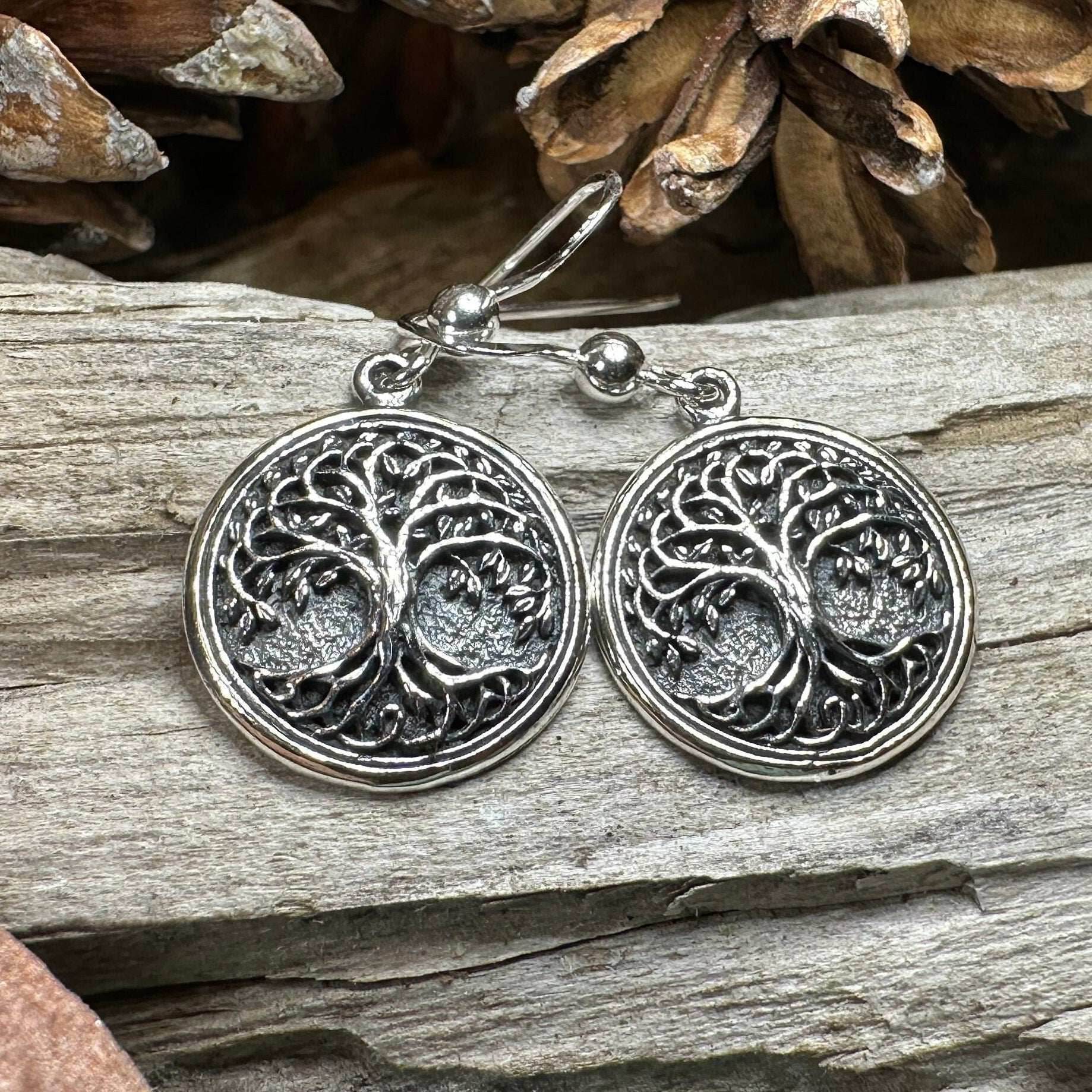 Brielle Tree of Life Earrings - 