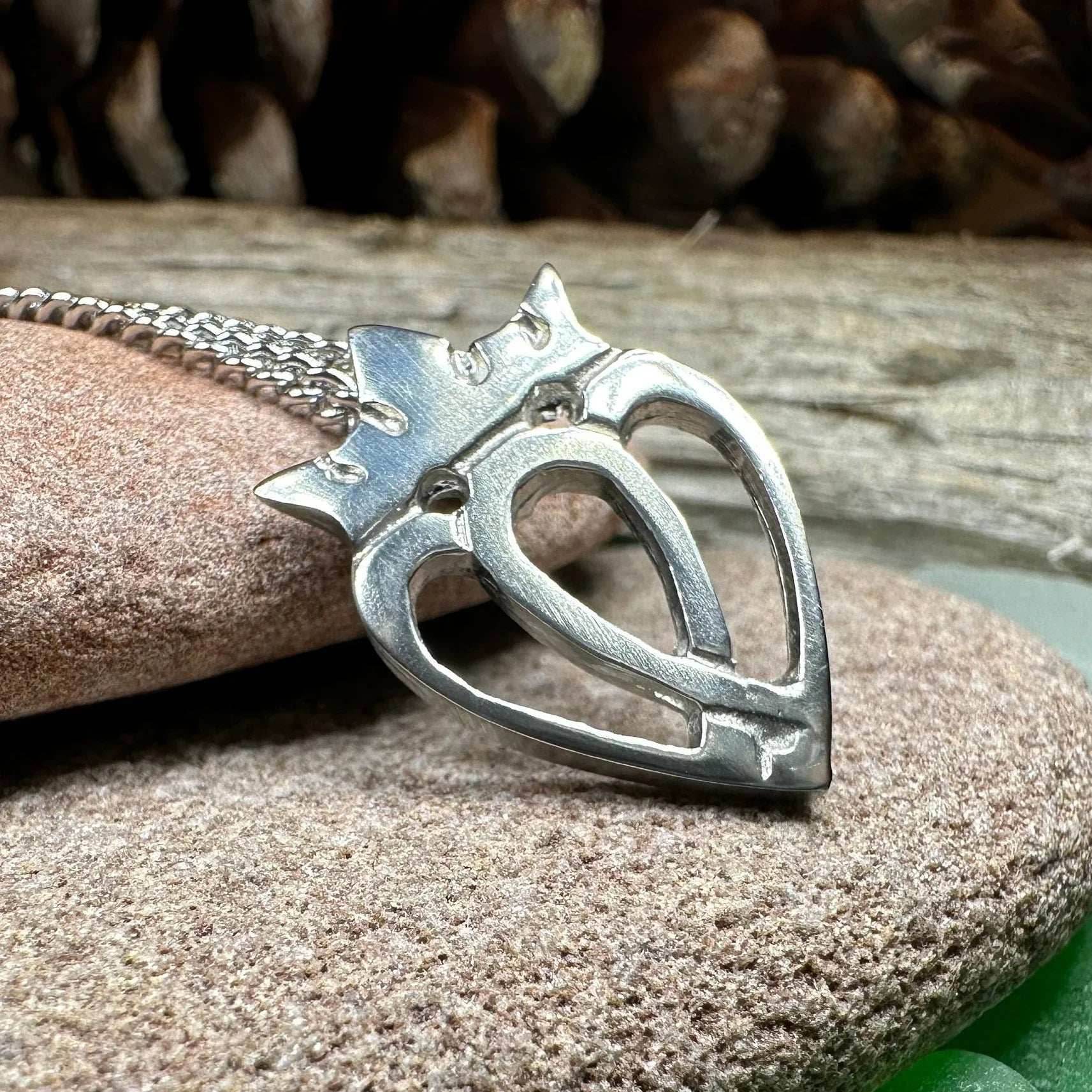 Two Hearts Luckenbooth Necklace - 