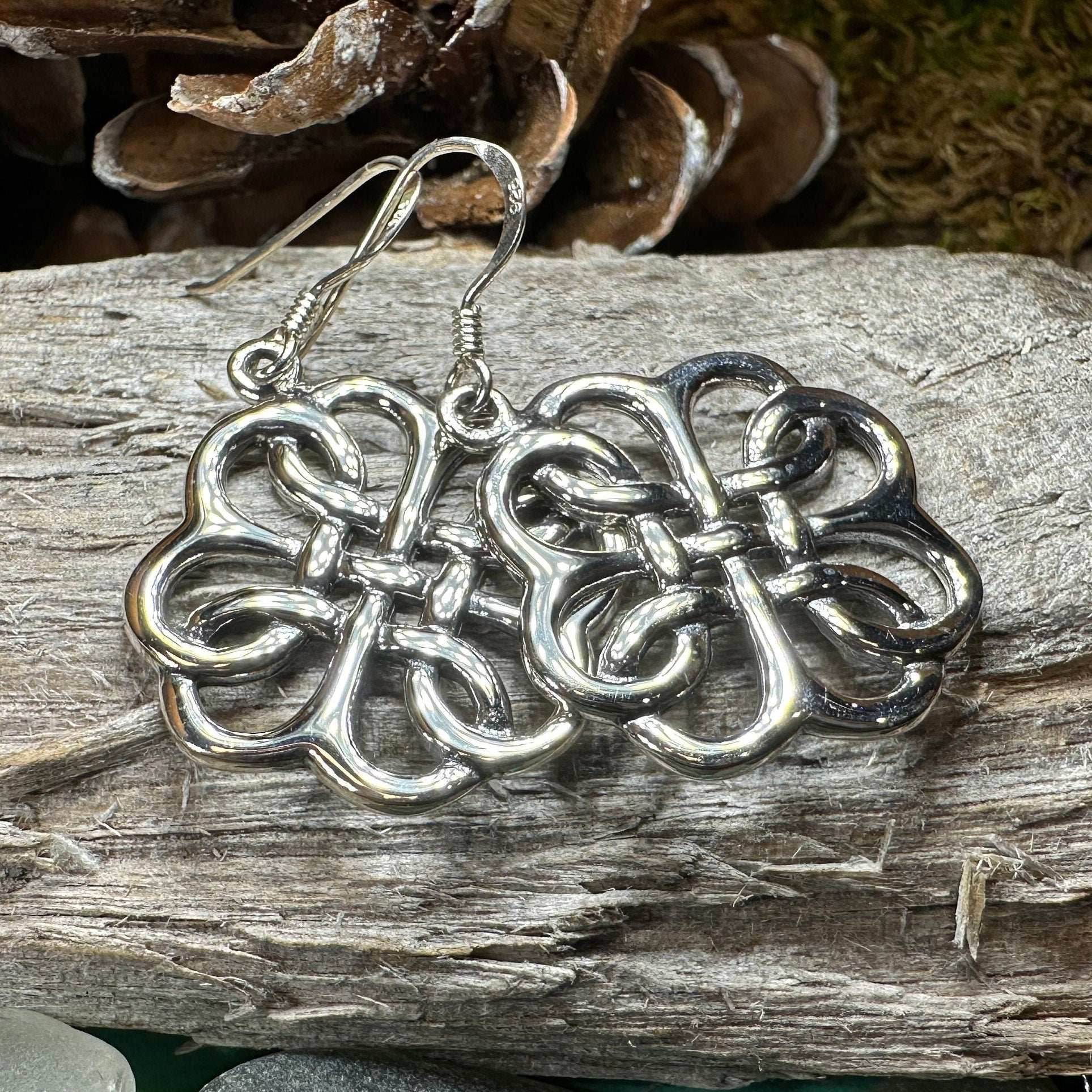 Urdyna Celtic Knot Earrings - 