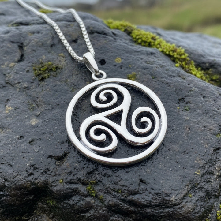 Orkney Celtic Spiral Necklace