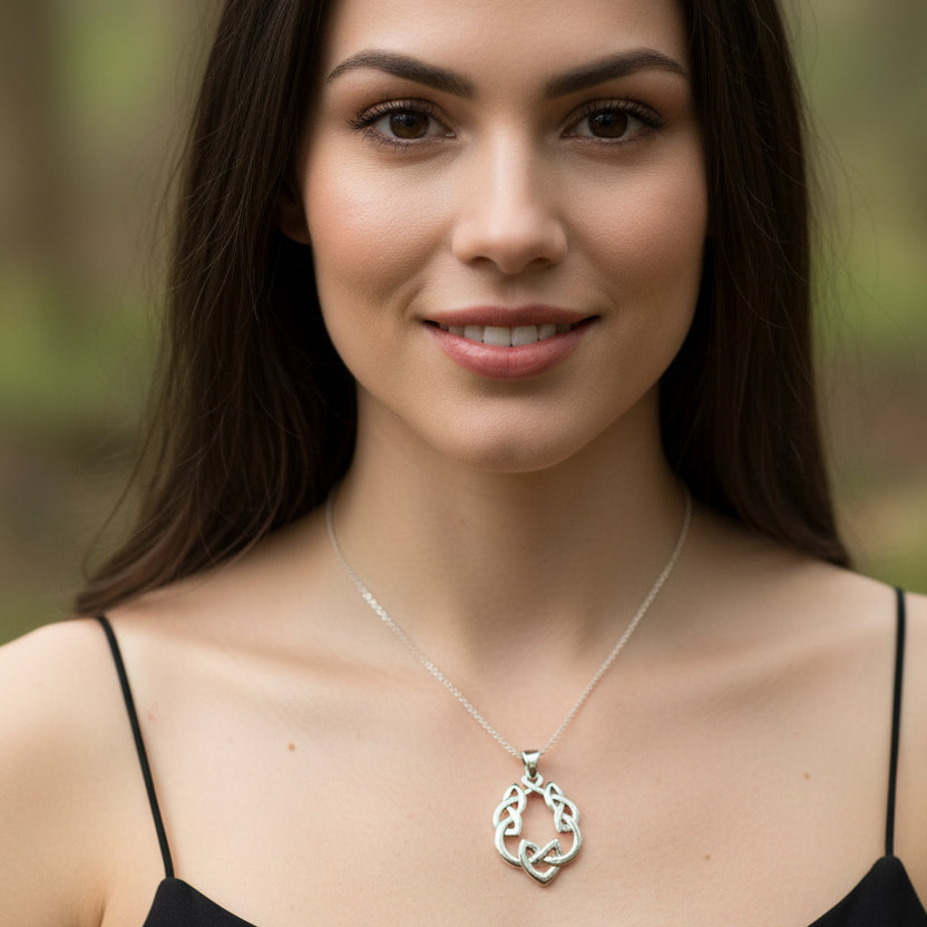 Willow Celtic Knot Necklace