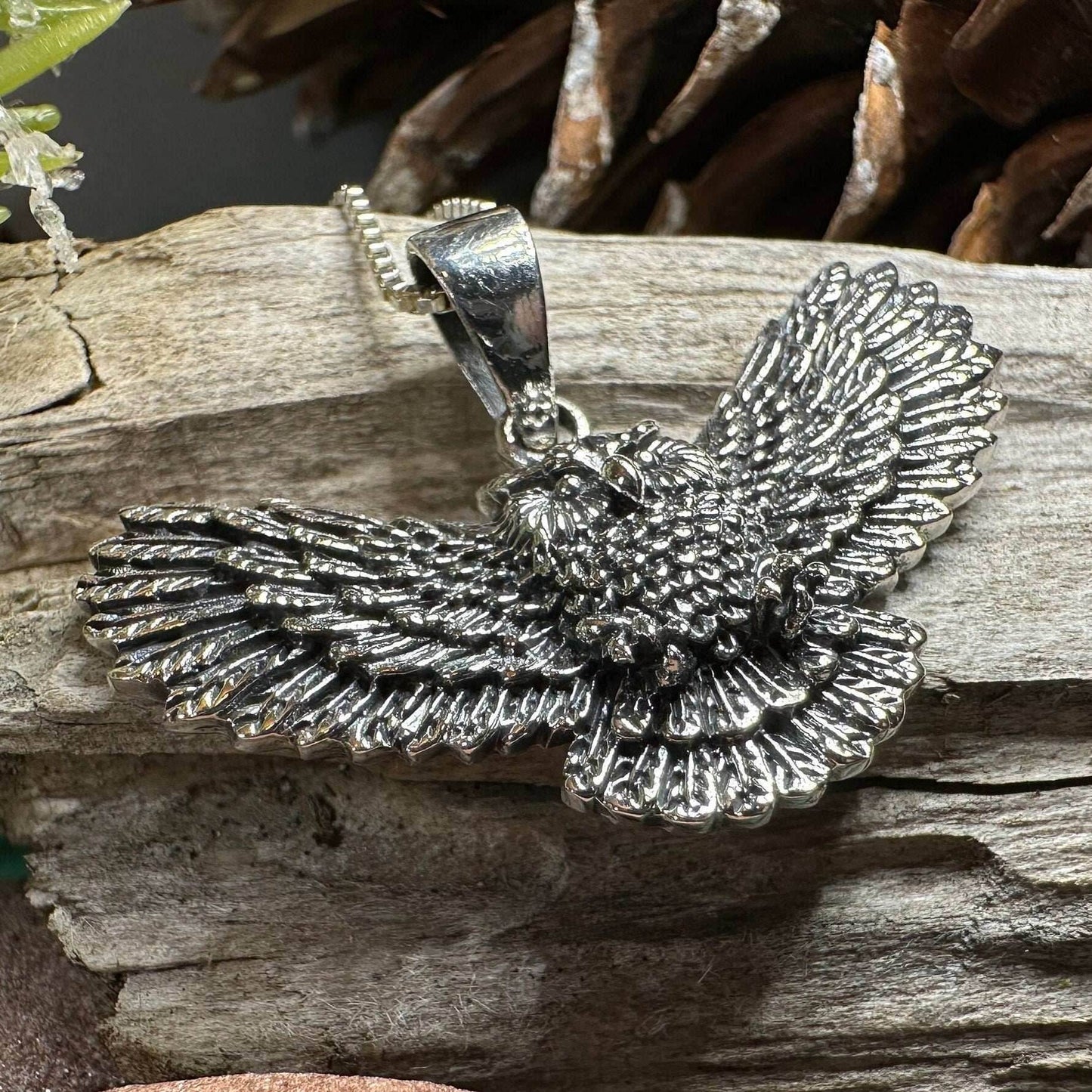 Laurelwood Owl Necklace - 