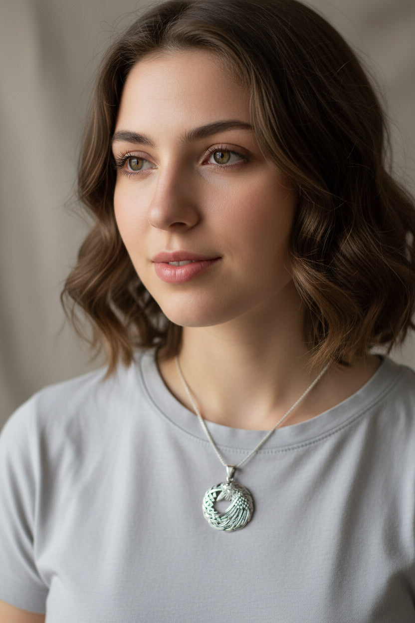 Colton Celtic Raven Necklace