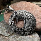 Colton Celtic Raven Necklace - 18