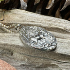 Forest Deep  Stag Necklace