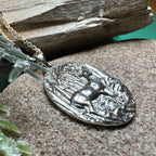 Forest Deep  Stag Necklace