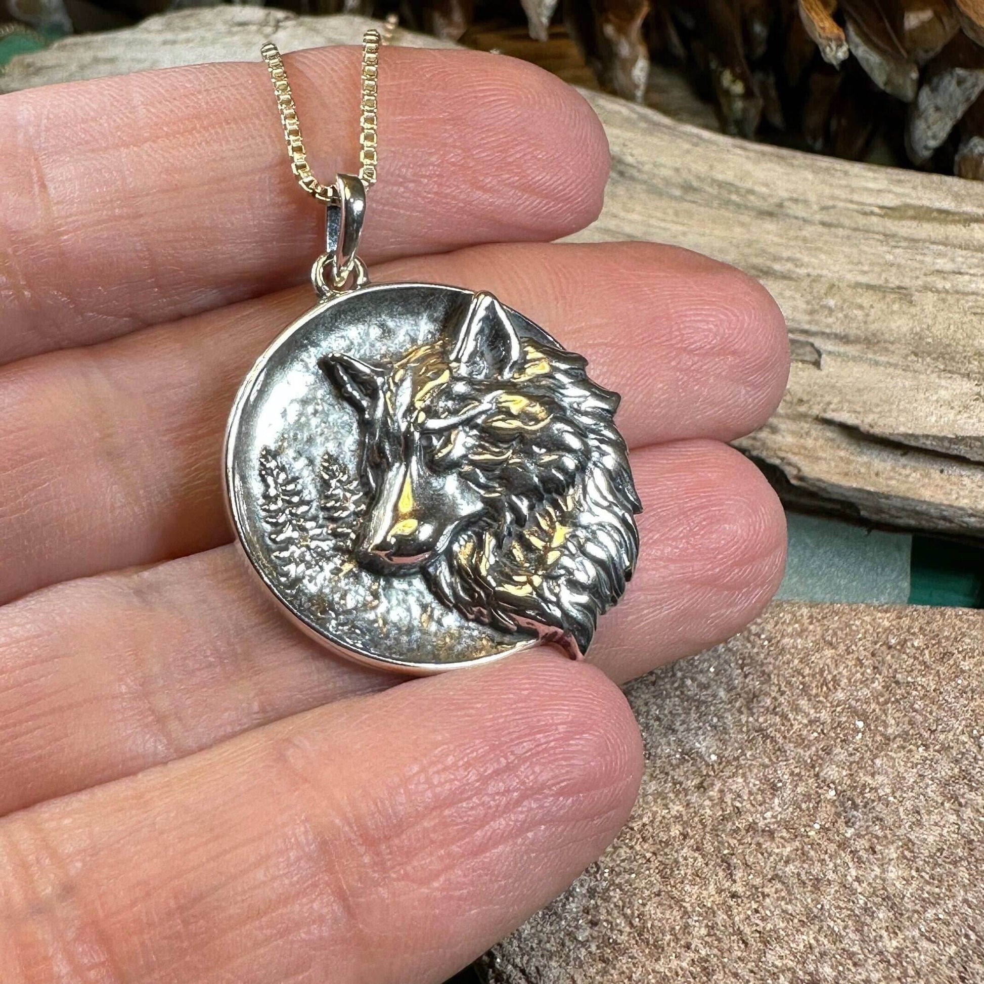 Walden Wolf Necklace - 18