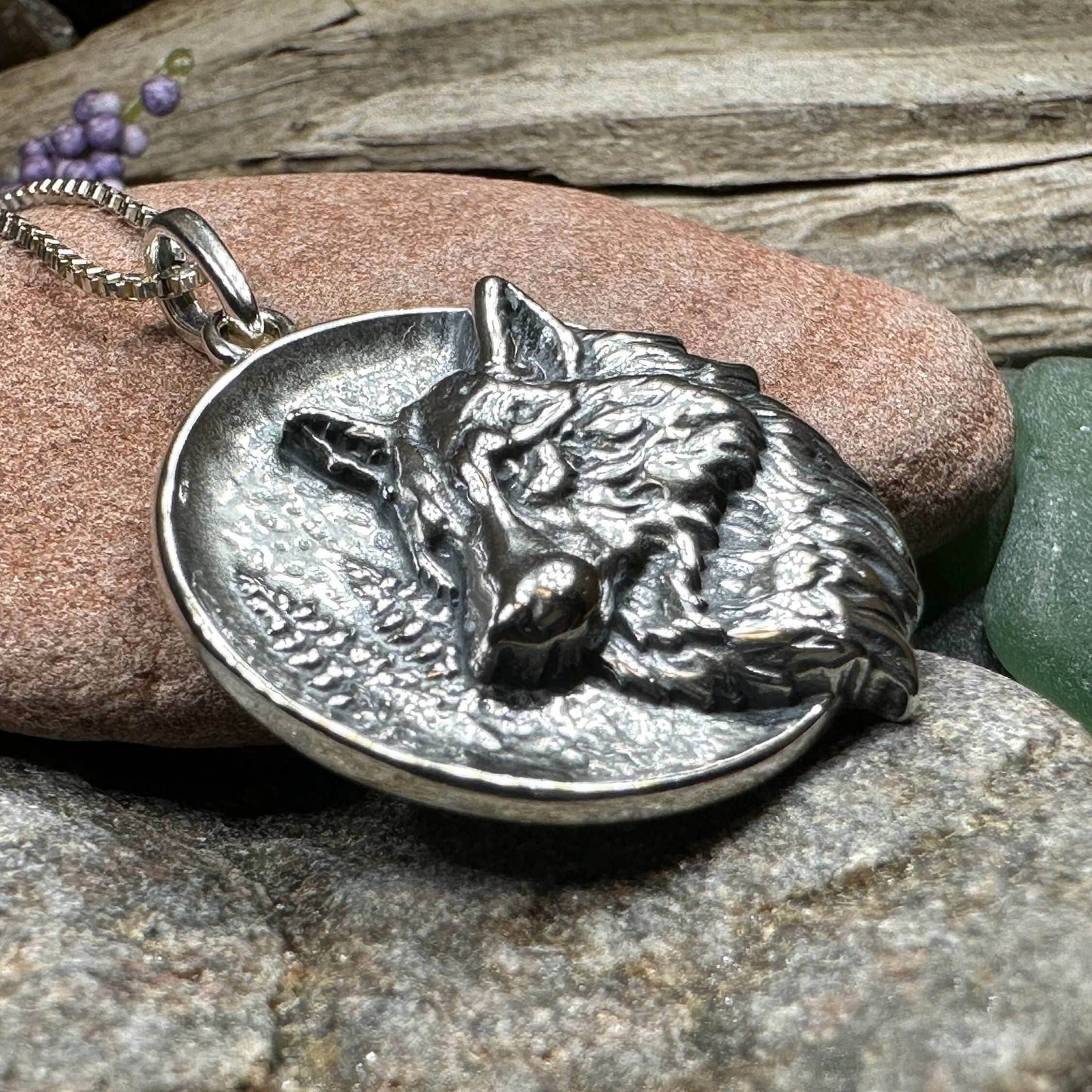 Walden Wolf Necklace - 18