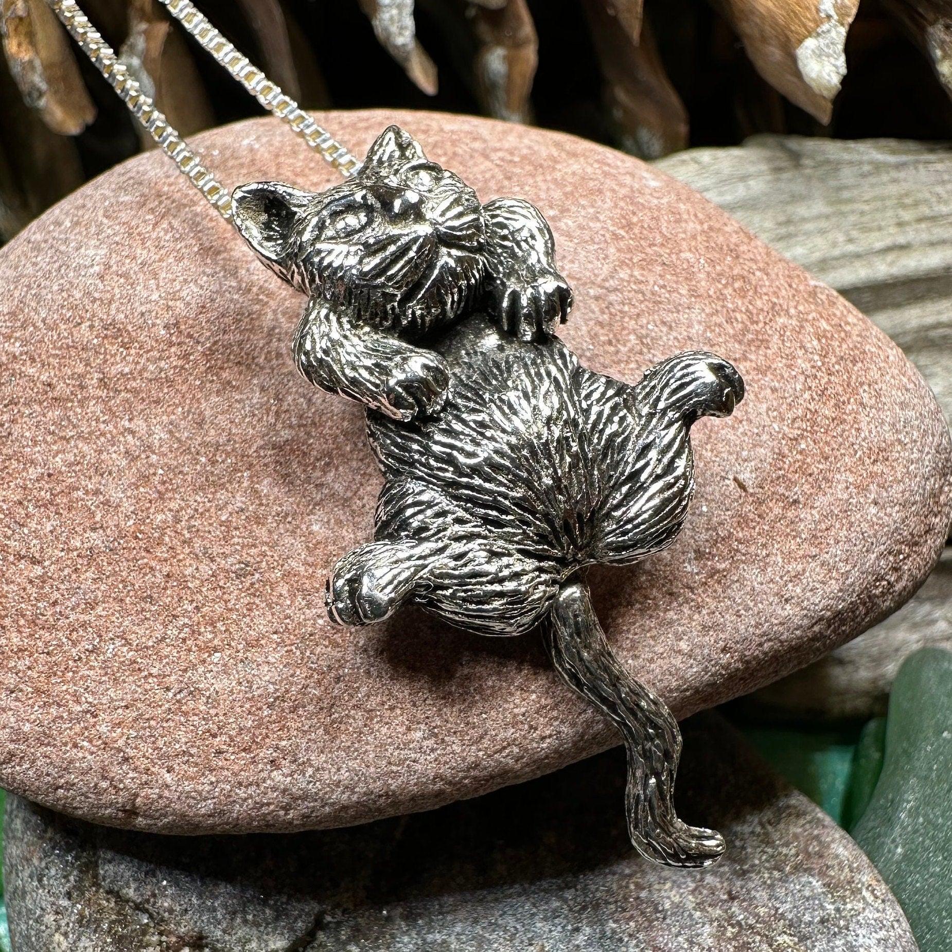 Frisky Cat Necklace