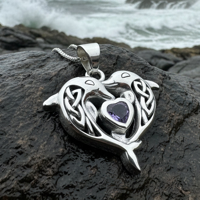 Hebrides Celtic Dolphin Necklace