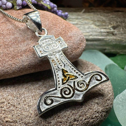 Old Norse Thor's Hammer Necklace - 18