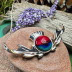 Heathergems Thistle Necklace