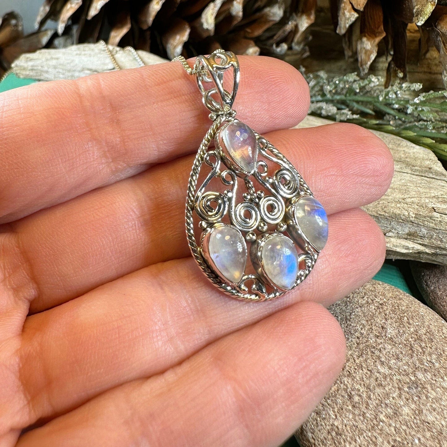 Sechnall Celtic Spiral Necklace