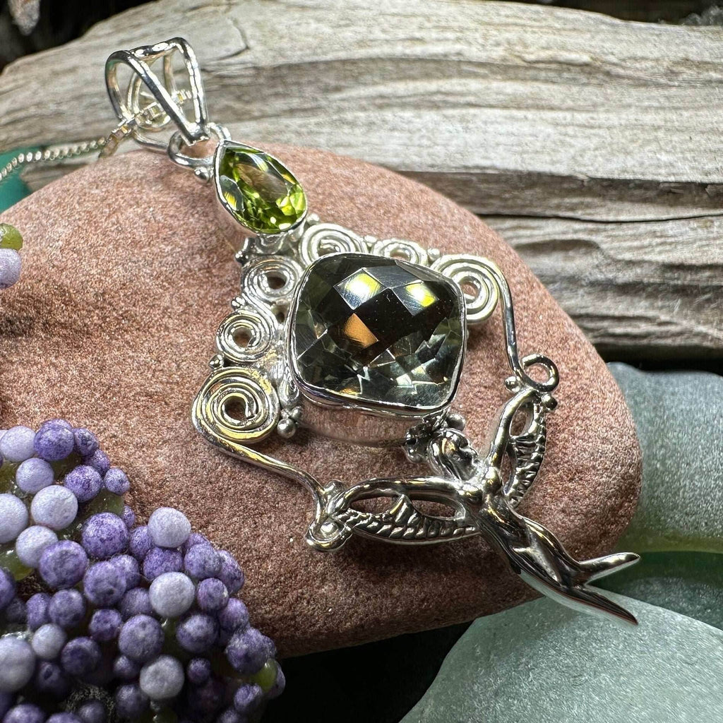 Irerni Fairy Necklace - Purple Amethyst / 18