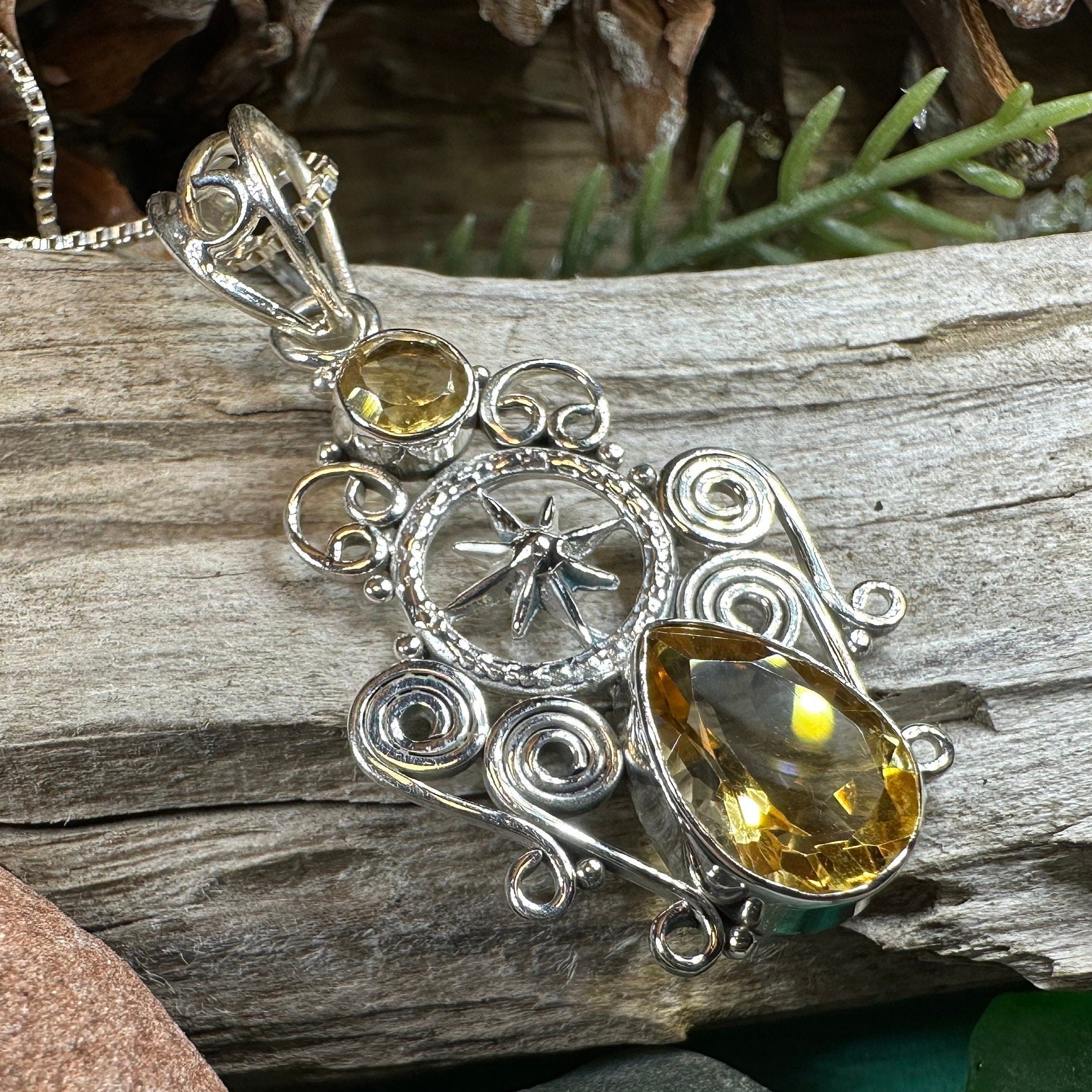 True North Compass Necklace