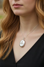 Trinity Knot Locket Necklace