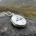 Trinity Knot Locket Necklace