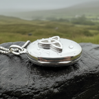 Trinity Knot Locket Necklace