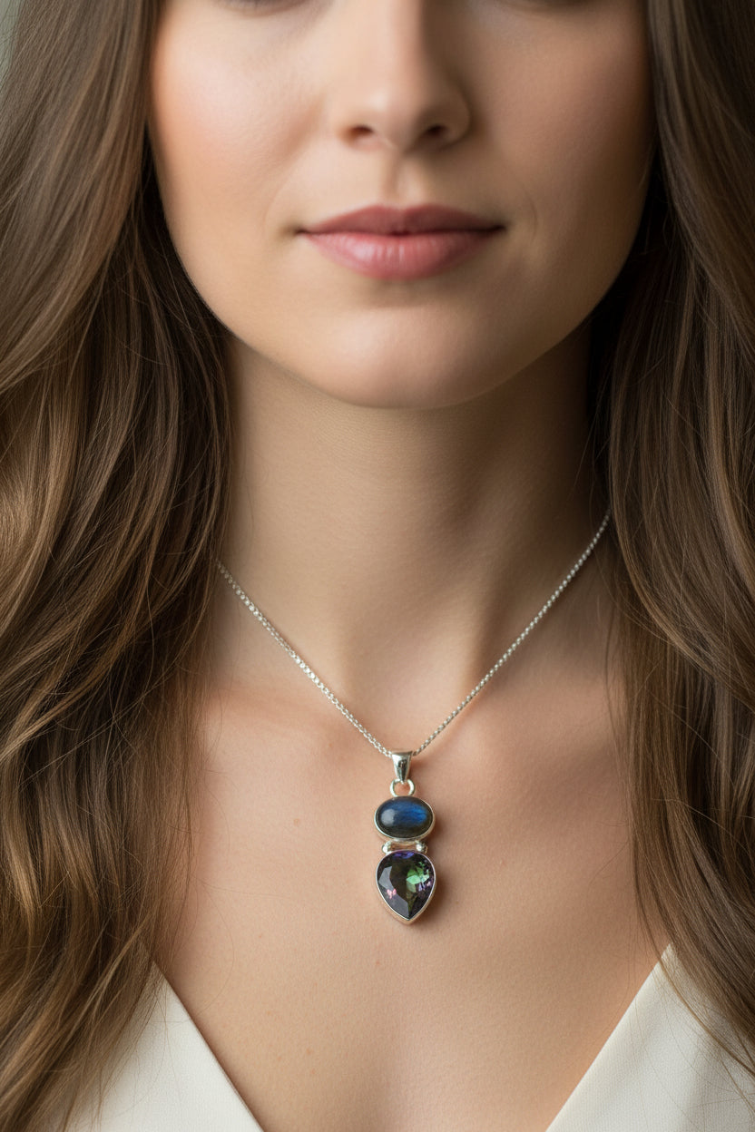 Mystic Twilight Celtic Necklace