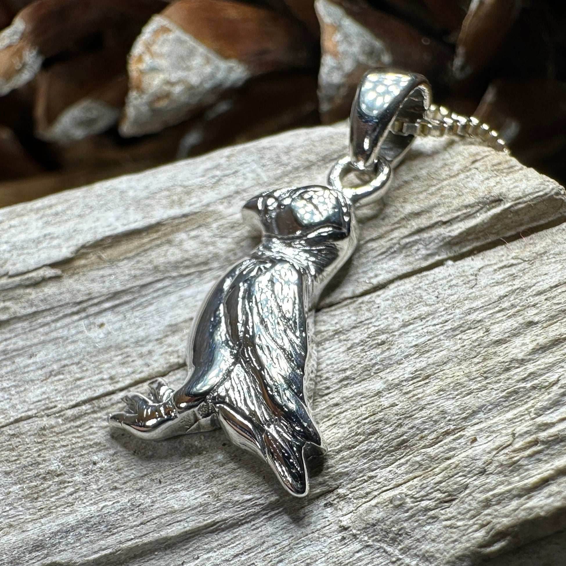 Orkney Isle Puffin Necklace - 18