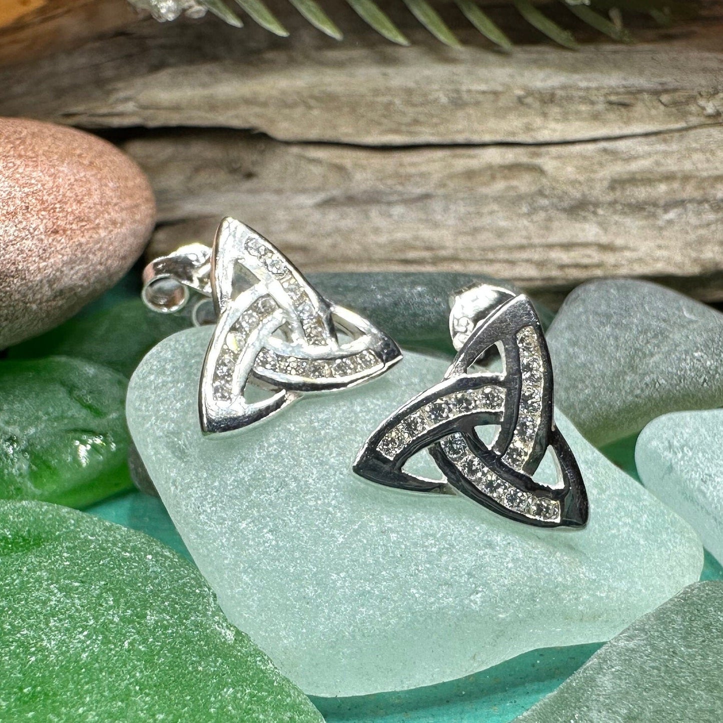 Janene Trinity Knot Earrings