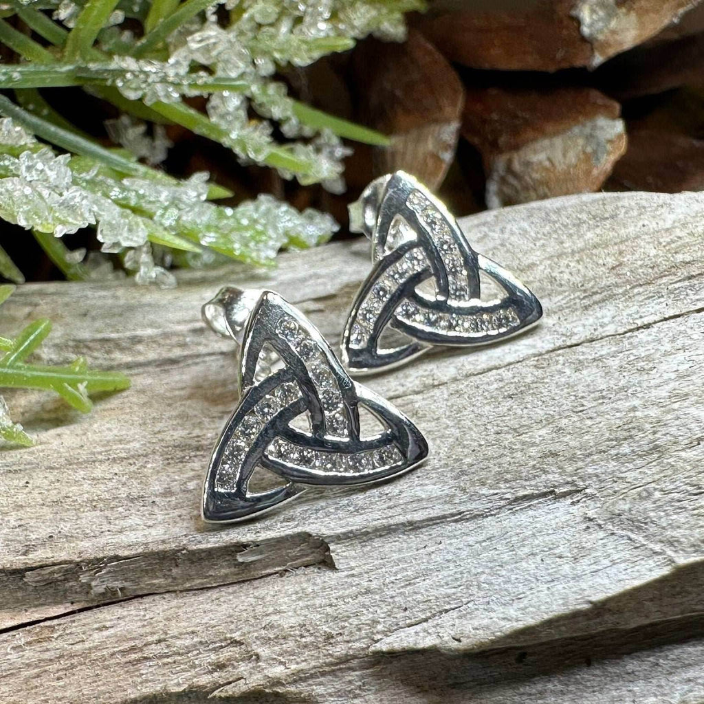 Janene Trinity Knot Earrings - 