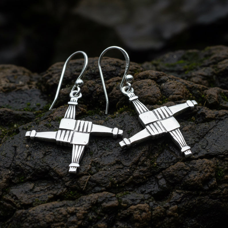 Springrise Saint Brigid's Cross Earrings