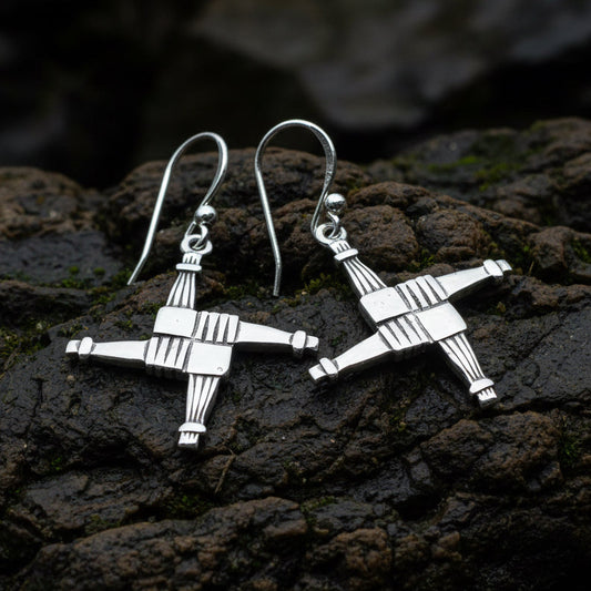 Springrise Saint Brigid's Cross Earrings