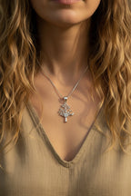 Eternal Spiral Tree of Life Necklace