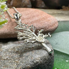 Eternal Spiral Tree of Life Necklace - 18
