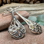 Celtic Teardrop Earrings - 