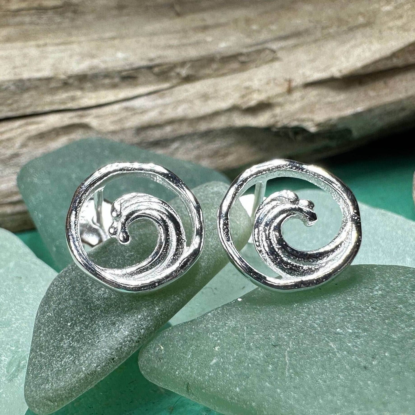 Pacific Wave Earrings - 