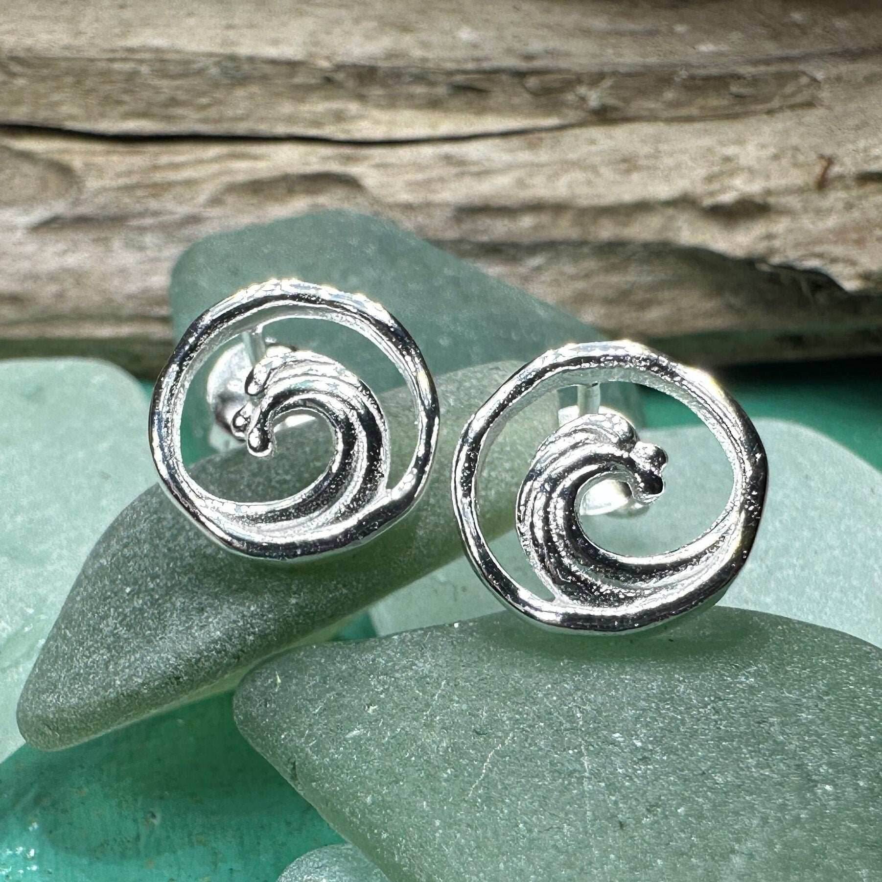 Pacific Wave Earrings - 